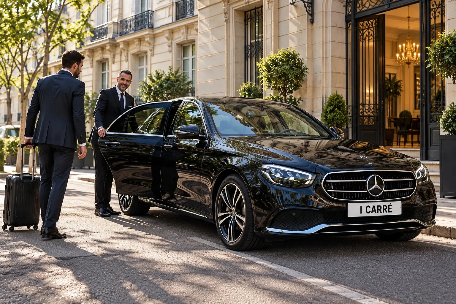 Chauffeur VTC à Saint-Bonnet-de-Mure, alternative au taxi vers l'aéroport de Lyon