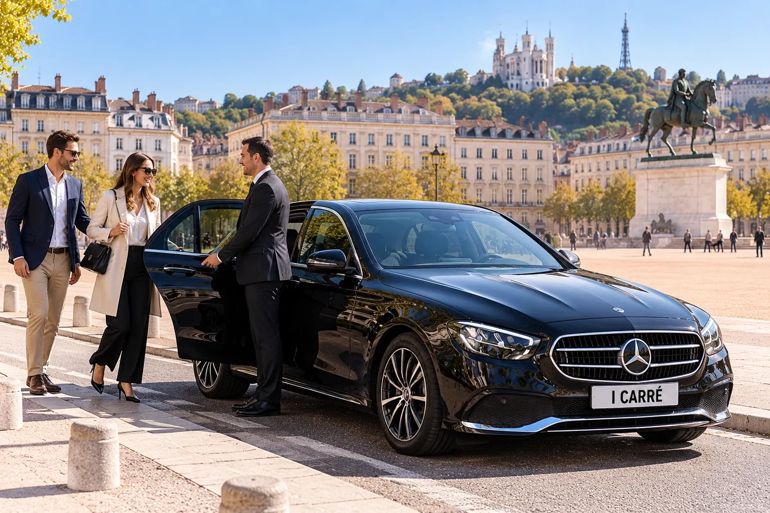 Chauffeur VTC à Saint-Genis-Laval, alternative au taxi vers l'aéroport de Lyon
